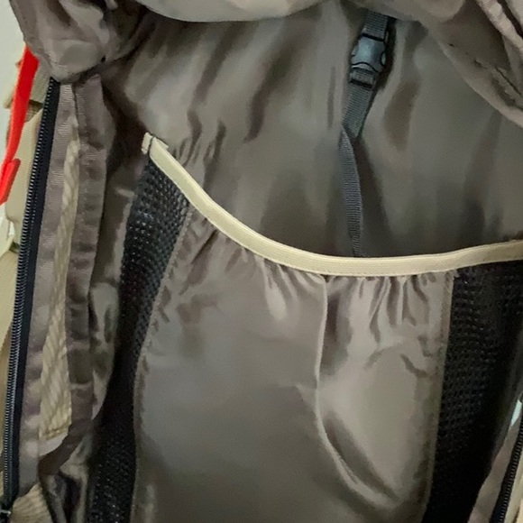 Jansport MAZAMA backpack - Slate Grey/Orange Ember - Picture 11 of 15